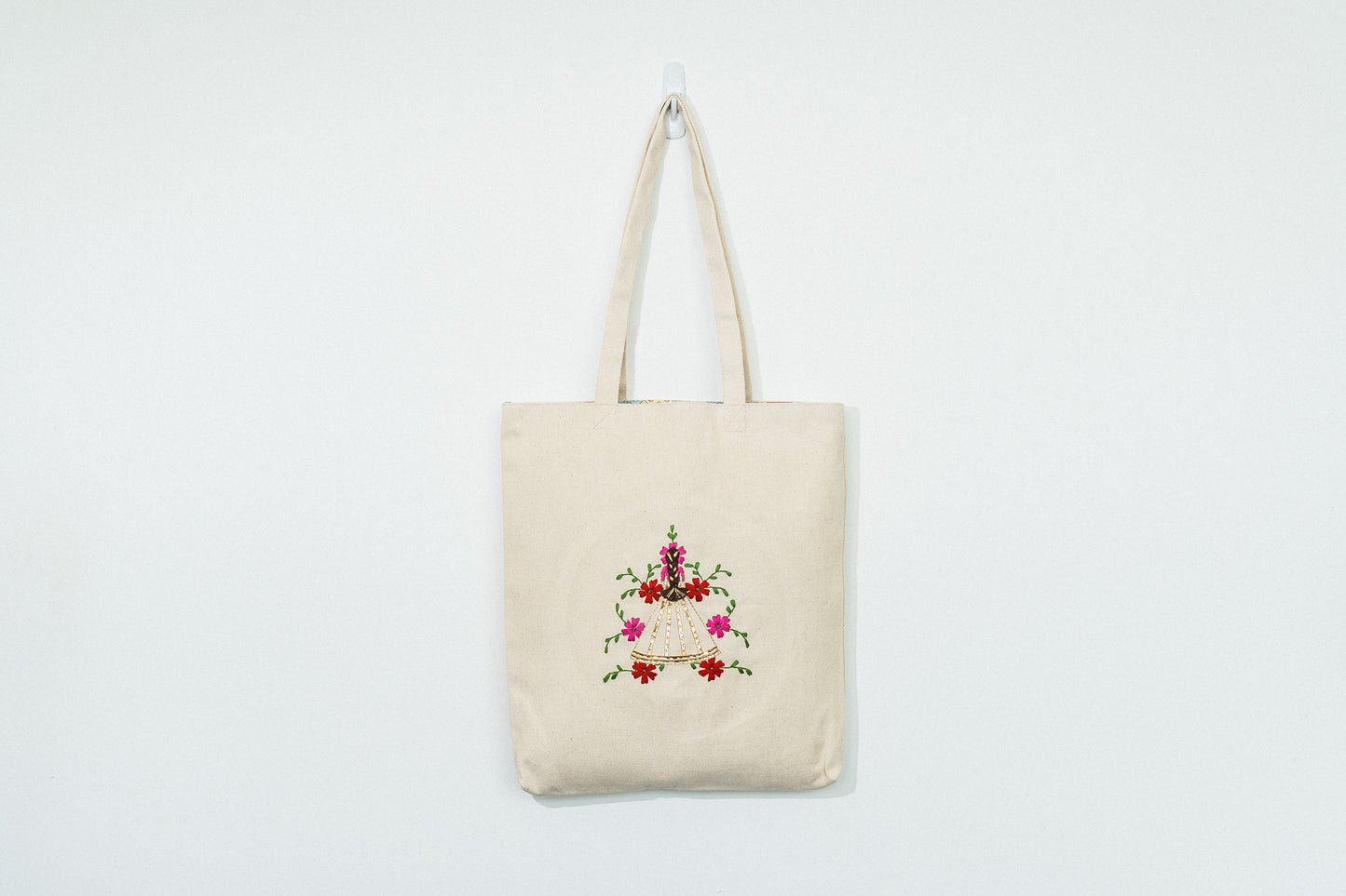 Flower Girl Tote Bag